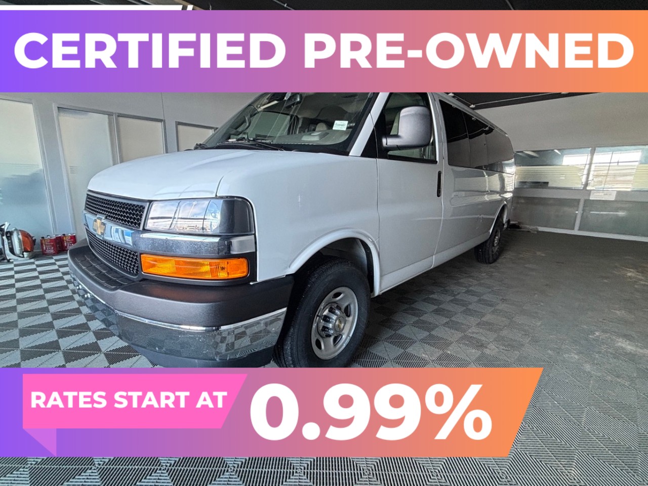 2025 Chevrolet Express Passenger