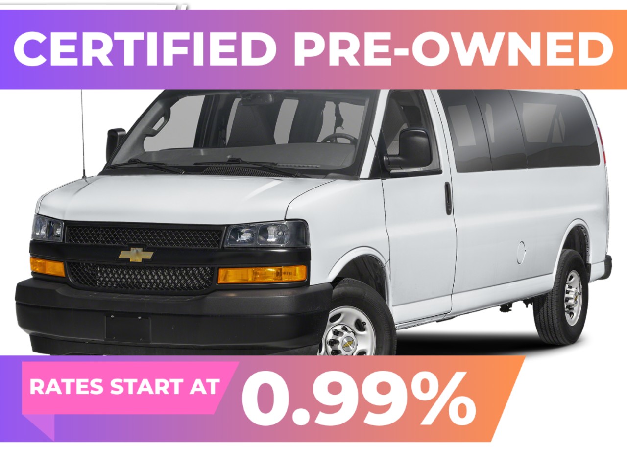 2025 Chevrolet Express Passenger